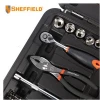SHEFFIELD Commonly Used Tools For Auto Repair 64 Pieces Of Quick Repair Set
