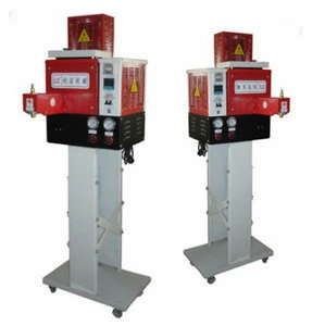 Shoes Hot melt glue adhesive spraying machine with double injector