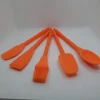 Silicone Baking Pastry Tools 5 pcs orange silicone mixing spoon oil brush spatula set