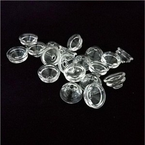 Silicone Smoking Pipe Glass Bowl 1 Hole 9 Holes Glass Nail for Rubber Tobacco Silicone Hookah