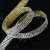 Silver Bling Wrap Crystal Ribbon Jewel Strips Diamond Sparkling Bling Ribbons Roll 20mm DIY hotfix Rhinestone Mesh Ribbon Roll