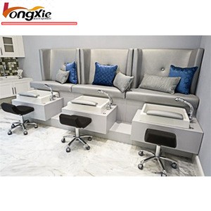 Simple design modern hot sale spa pedicure chair bench for beauty salon