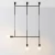 Import Simple Living Room Iron Modern Industrial Lighting Loft Accessories Decoration Led Hanging Pendant Light Chandelier from China