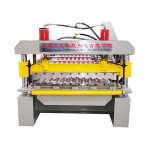 single skin arc roof panel roll forming machine production line