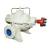 Single stage electric water pump bisected volute casing centrifugal pump