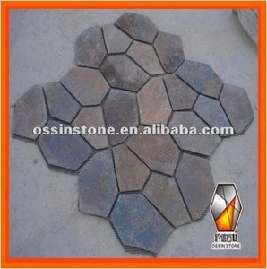 Slate Paving Stone/Flagstone With Mesh