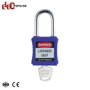 Small 38mm Shackle Industrial Equipment PA Lock Body Safety Padlock