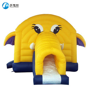 small elephant bounce house combo inflatable  bouncer slide  combo