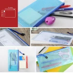 Small envelope document stationery zipper file folder bag