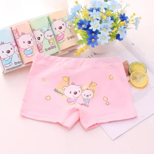 Soft Children Clothing Girl Pink Cotton Infant Underpants Breathable Baby Underwear Kid Briefs ClothesToddler Shorts Panties Set