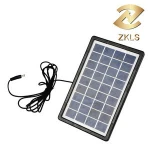Solar Charge Portable FM Radio With Music Player And Light