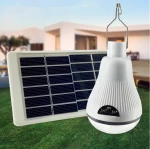 Solar light bulb 20LED outdoor household lighting mobile emergency charging lamp night market stall camping light