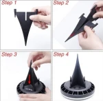 Solar Powered Ground Lights, Solar Path Lights Outdoor LED Waterproof Garden Landscape Spike Lighting for Yard Driveway Lawn Pat
