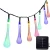 Import Solar String Lights LED Water Drop Fairy Lights Christmas Solar Rope Light from China