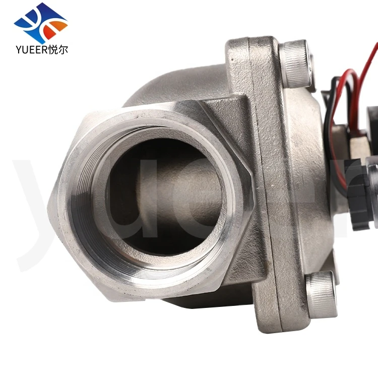 Solenoid Valves Corrosion Resistant Preservative High Pressure Stainless Steel 8inch 25 Inch 32 Inch 1.6mpa 1 Piece Diaphragm