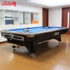 Solid wood International tournament standard billiard pool table 8ft 9ft 6 slate pool table