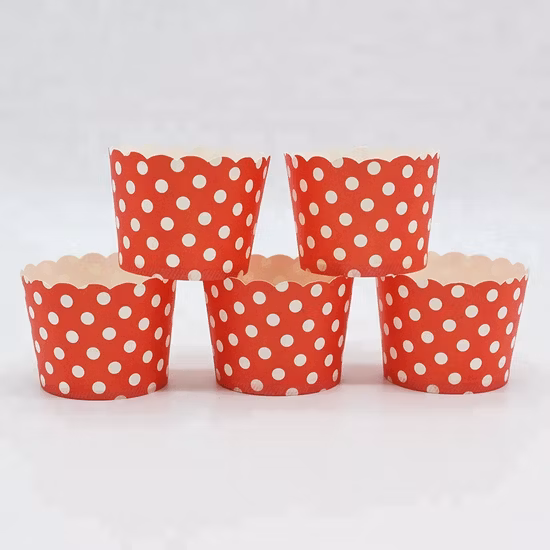 Vibrant Polka DOT Muffin Cups for Easy Baking