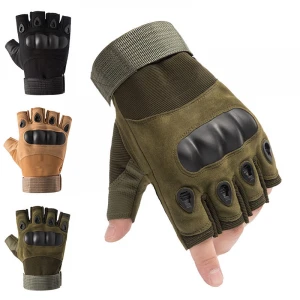Special Forces Half Finger Tactical Gloves Motorcycle Army Fan Combat gloves