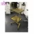 Import speway hot sale stainless steel golden hair salon trolley with wheels from China