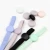 Import Spiral flat white color silicone rubber cord stopper adjusters for elastic cord earloop on masks from China