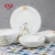 Import Square Kids Cartoon Ceramic bone china Serving Dishes Plates Sets Dinnerware from China
