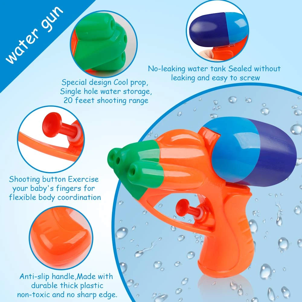 Squirt Blaster Soaker Pistol Plastic Toys with Bright Color water gun toy,Wholesale high quality water gun toy