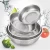 Import S/s Salad Bowl Set 3 Fine Mesh Stainless Steel Strainers Sieve Washing Basket Strainer Round Colander from China