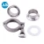 Import Stainless Steel 304 Pipe Fitting Sanitary Welding Ferrule + Tri Clamp + PTFE Gasket Complete Set from China