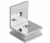 Import Stainless Steel Casting Wall shelf clamp wall mounted square glass clip for shower room from China