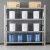 Import stainless steel easy-install height adjustable 5 layers metal storage  rack heavy Duty Metal Warehouse Storage  shelf system from China