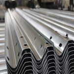 Stainless steel guard rail W-beam Highway Guardrails  safety guard rails