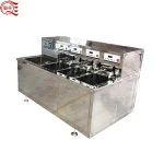 stainless steel multifunction ultrasonic cleaner with LCD display for glass and jewelry from China