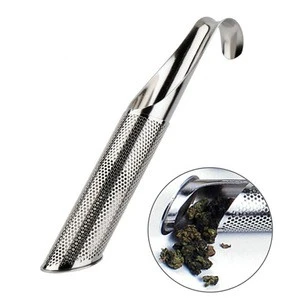 Stainless Steel Tea Infuser Pipe Design Touch Feel Good Holder Tool Tea Spoon Infuser Filter for Loose Leaf Herbs Teaware