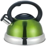 Stainless Steel Whistling Kettle With Induction Bottom In 3 Liters