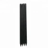 Standard Black Wood Pencil with Black Eraser on Top