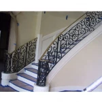 steel hand forged iron railing Balustrades
