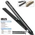 Import Stock 1&quot; professional super thin body extra long titanium plates hair straightener hair flat iron from China
