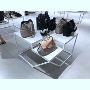 store furniture showcase handbag cabinet display retail checkout counters shoes and bags display woman handbag display racks