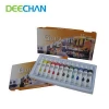 Student Quality Art Material Set Non-Toxic 12 ml for Canvas Painting 12 Colors Gouache Paint
