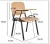 Import Study furniture training table school chair with table from China