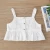 Import Summer Holiday Style Camisole Skirt Girl 2021 Kids Clothing Sets Cotton Sales from China