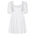 Summer Princess Design Puff Sleeve Back Open Womens Wholesale Clothing Vintage White Dresses 2020