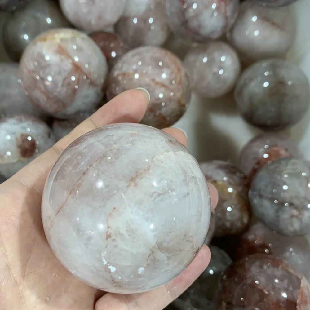 Super Quality Lucky Amethyst Spheres Natural Gem Amethyst Craft Crystal Ball