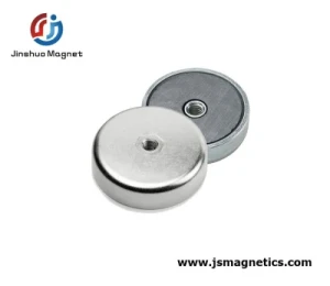 Supply Strong Pull Force Pot Magnet with Ferrite Magnet Ceramic C5