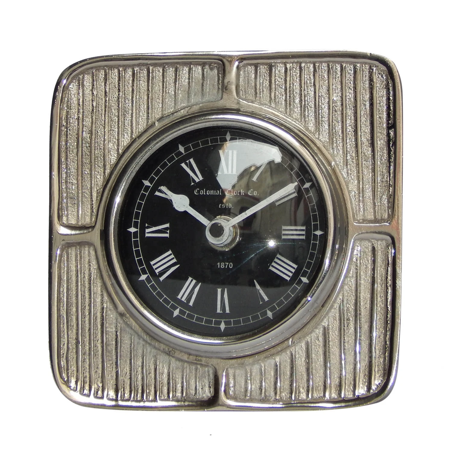 TABLE CLOCK-wholesale Unique table top stainless steel Clock GIFTS &amp; DECORATIVE PROMOTIONAL CLOCK