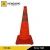 Import TC105 45CM Factory Supply Cloth PP base Orange Retractable Traffic Cone For Roadway Safety from China