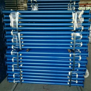 telescopic tubular steel jack for slab support prop scaffold strut post shore used acrow props
