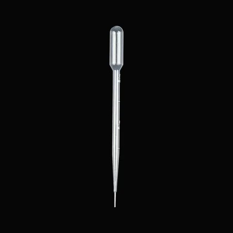 The factory sells high quality 2ml pointed clear plastic sampling straws for use in medical chemical laboratories