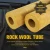 Import Thermal heat resistant fireproof pipe insulation lana de roca tube rock wool pipe covers from China