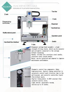 Buy Three Axis Table Top Glue Dispenser Automatic Dispensing Machine ...